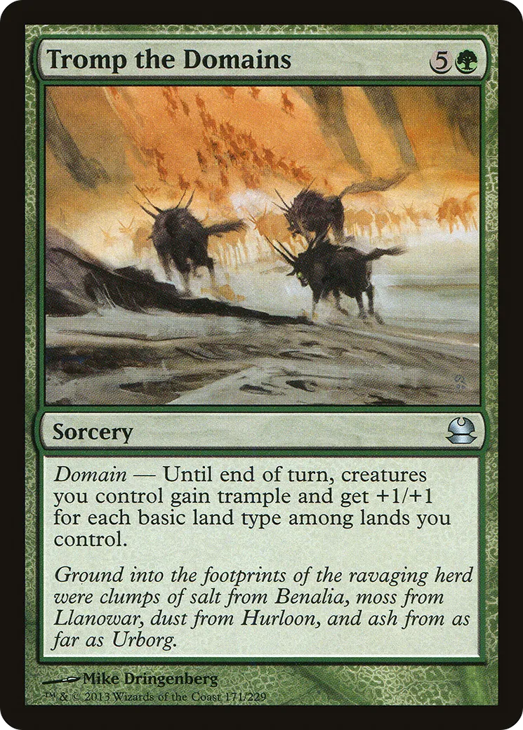 Fouler les domaines — Modern Masters — Magic: The Gathering