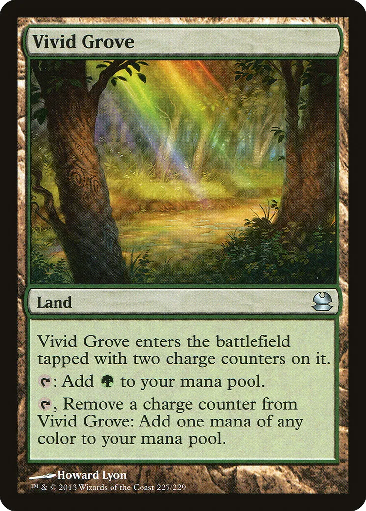 Bosquet éclatant — Modern Masters — Magic: The Gathering
