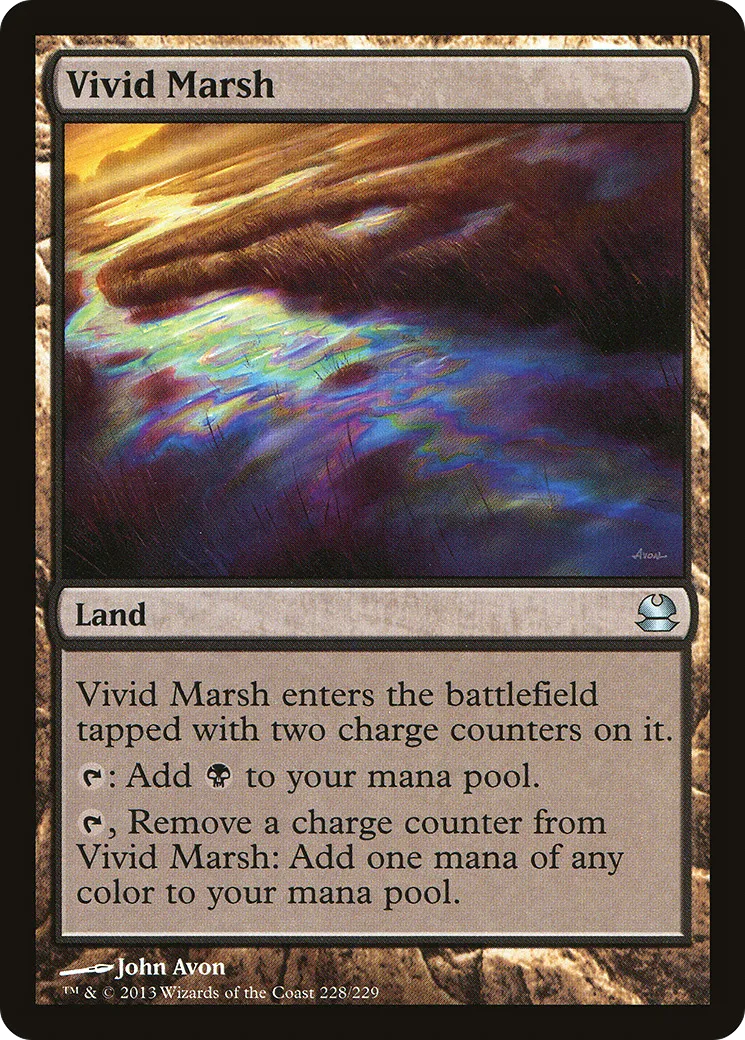 Vivid Marsh — Modern Masters — Magic: The Gathering