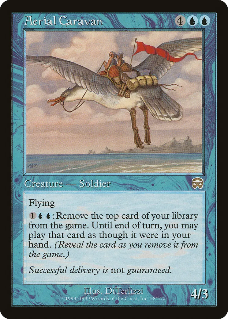 Aerial Caravan — Mercadian Masques — Magic: The Gathering