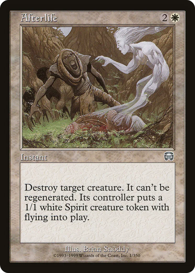 Destin posthume — Mercadian Masques — Magic: The Gathering