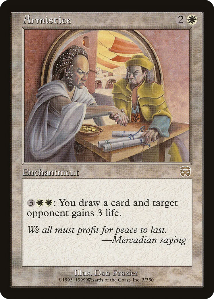 Armistice — Mercadian Masques — Magic: The Gathering