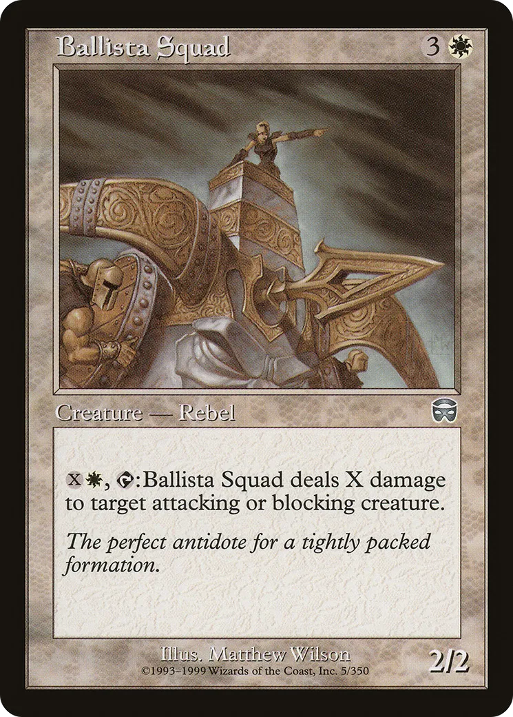 Escouade de balistes — Mercadian Masques — Magic: The Gathering