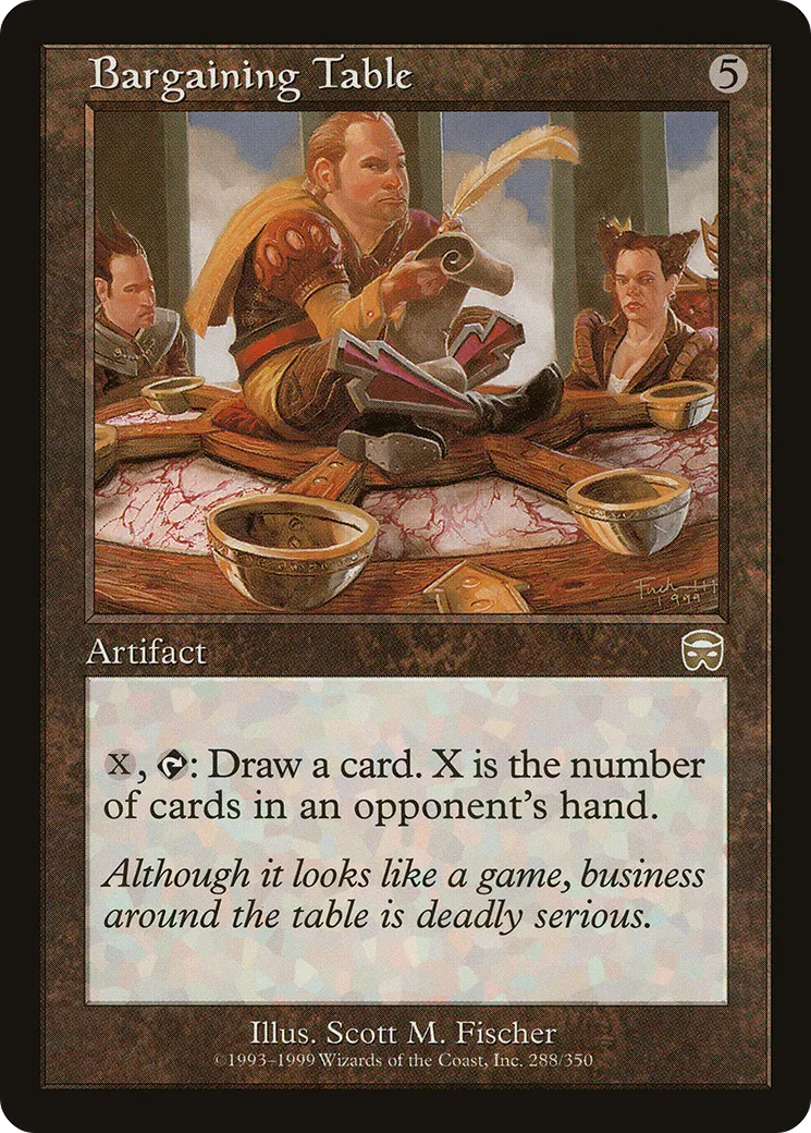 Table de marchandage — Mercadian Masques — Magic: The Gathering