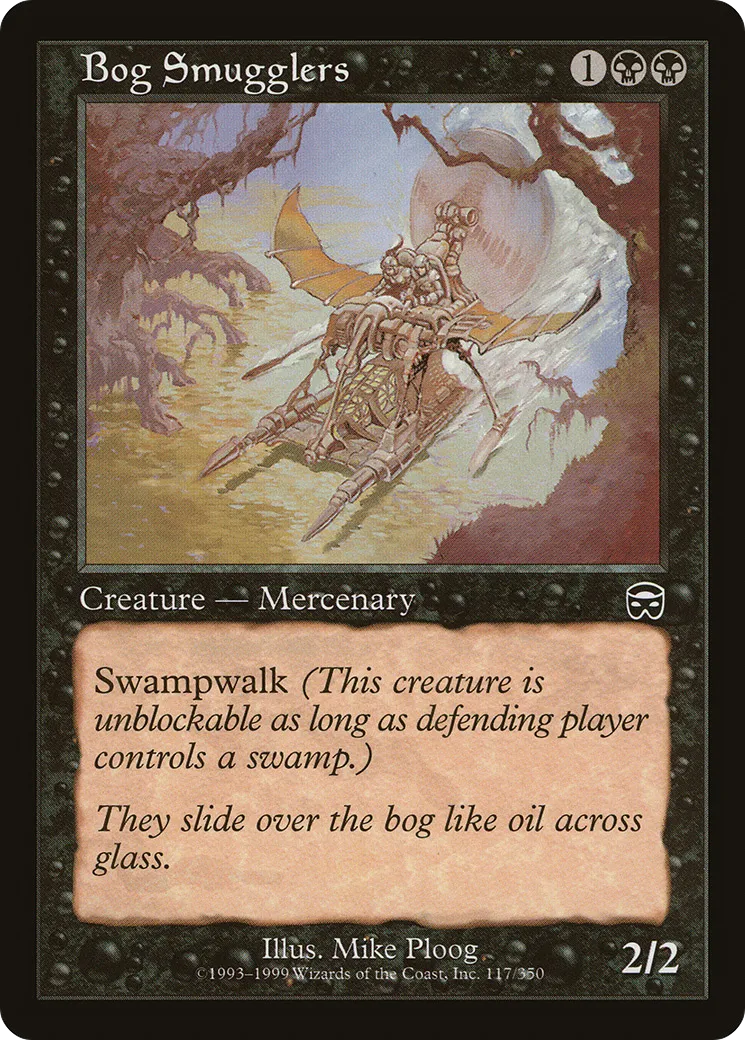 Contrebandiers des marécages — Mercadian Masques — Magic: The Gathering