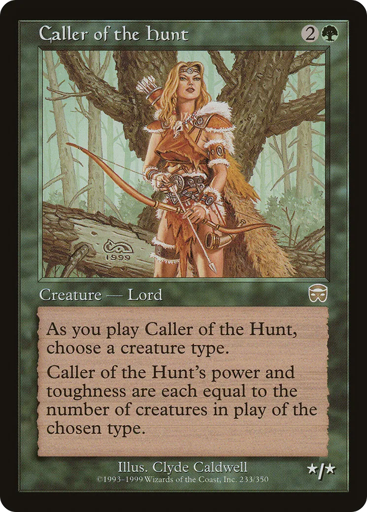 Meneuse de la chasse — Mercadian Masques — Magic: The Gathering