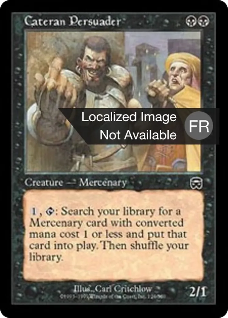 Catéran persuasif — Mercadian Masques — Magic: The Gathering