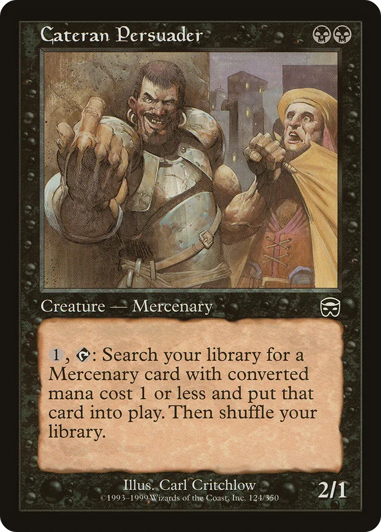 Cateran Persuader — Mercadian Masques — Magic: The Gathering