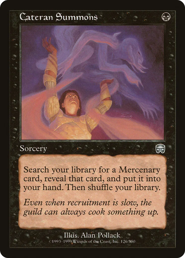 Recrutement de catérans — Mercadian Masques — Magic: The Gathering