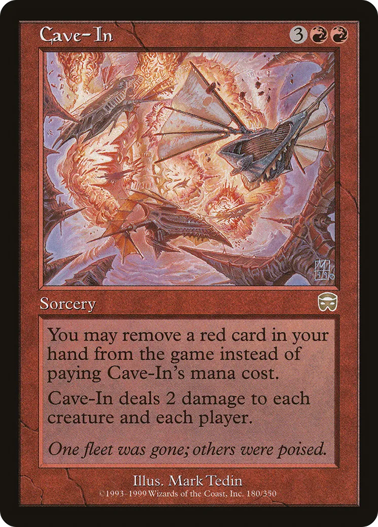 Cave-In — Mercadian Masques — Magic: The Gathering