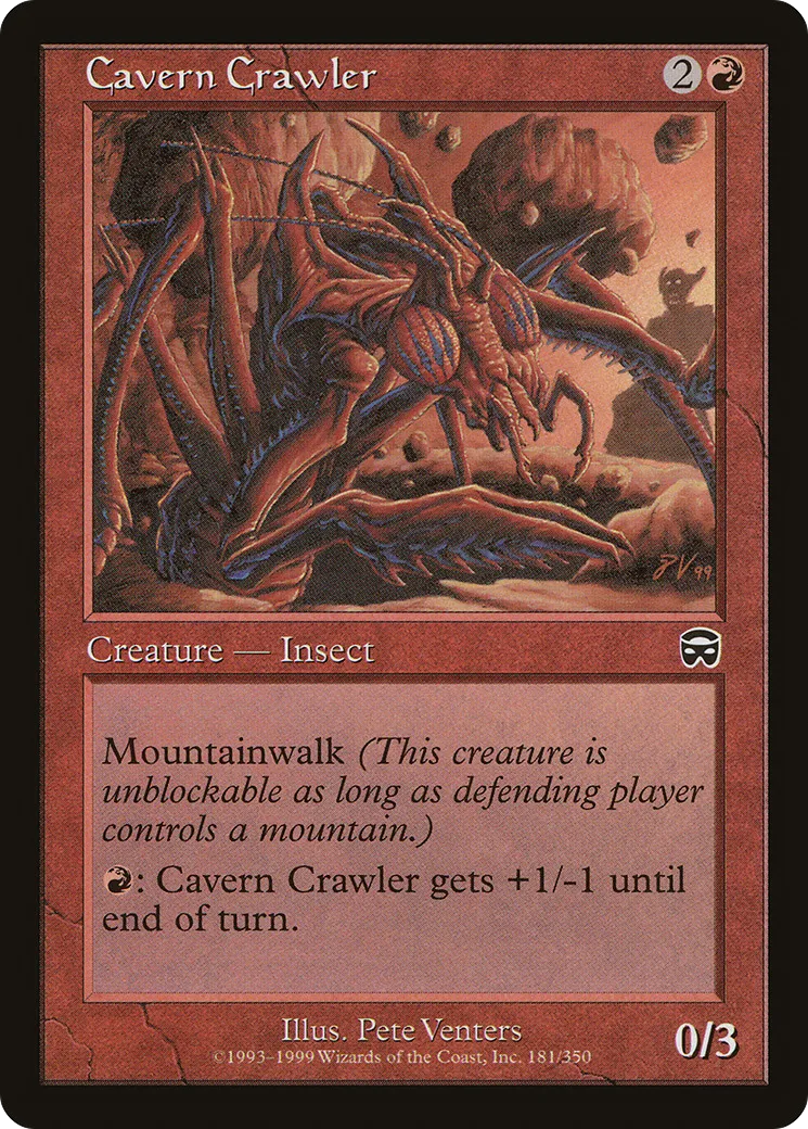 Cavern Crawler — Mercadian Masques — Magic: The Gathering