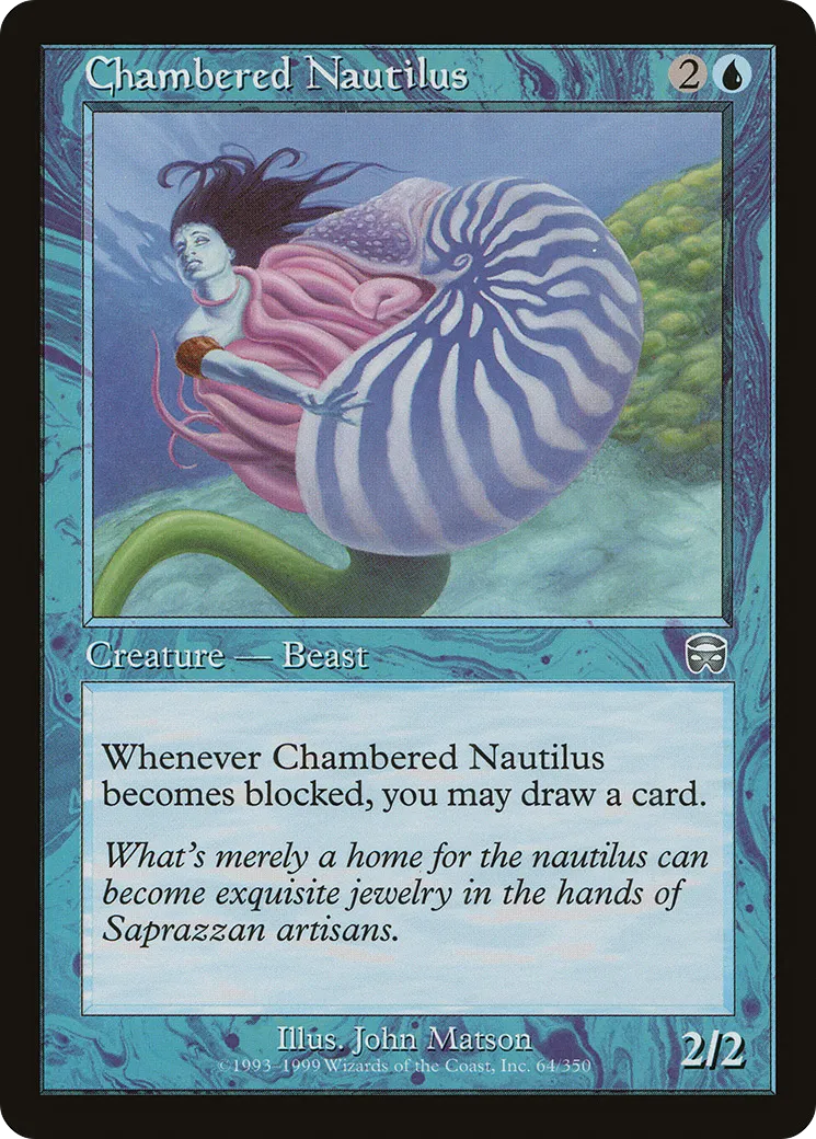 Nautile — Mercadian Masques — Magic: The Gathering