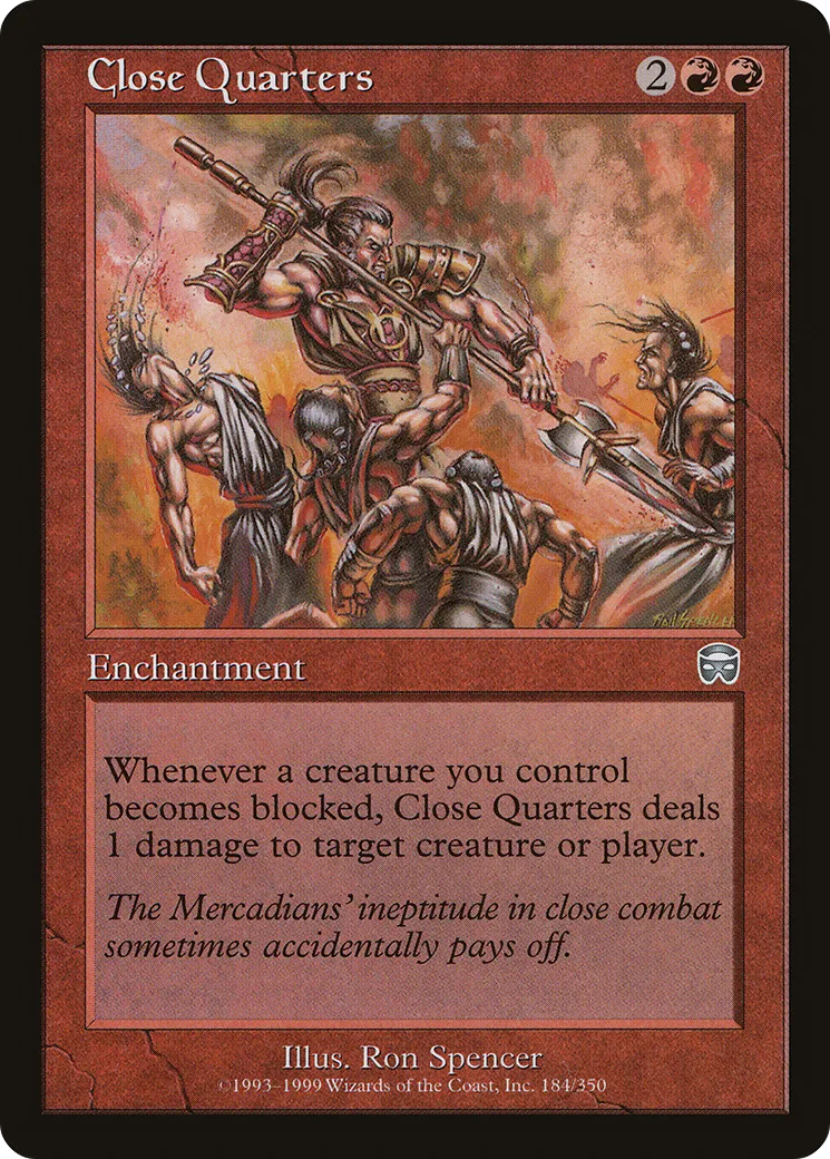 Close Quarters — Mercadian Masques — Magic: The Gathering