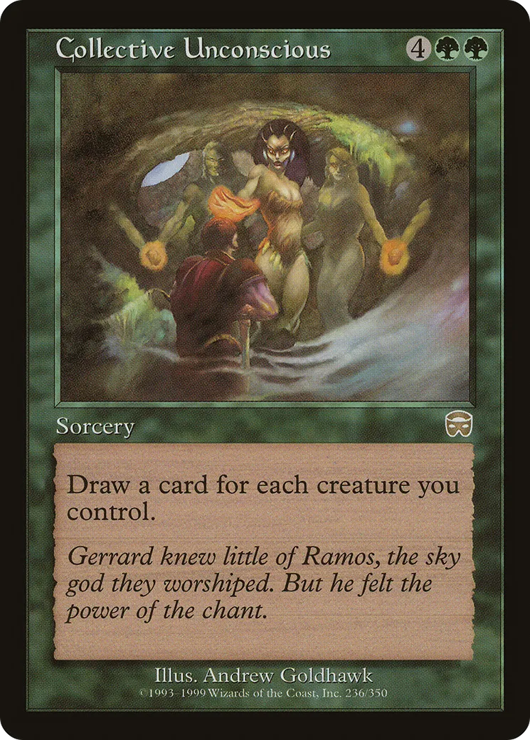 Collective Unconscious — Mercadian Masques — Magic: The Gathering