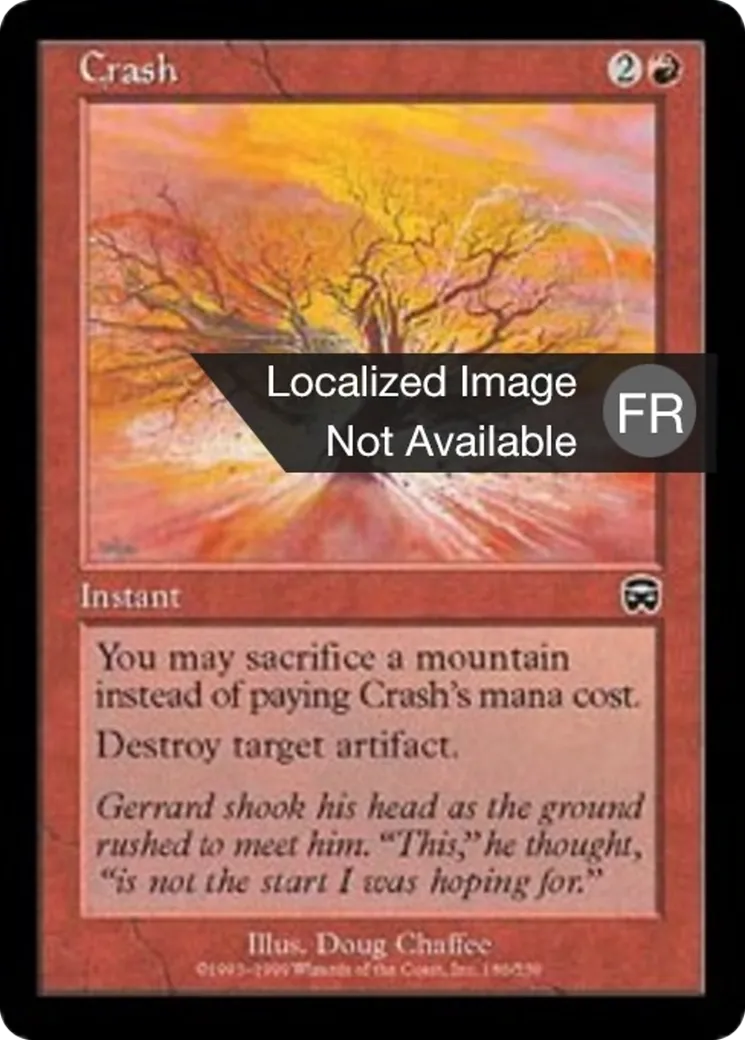 Crash — Mercadian Masques — Magic: The Gathering