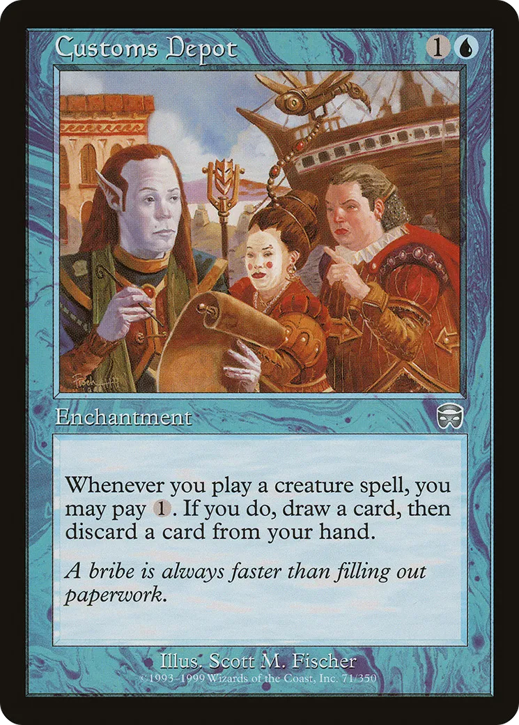 Customs Depot — Mercadian Masques — Magic: The Gathering