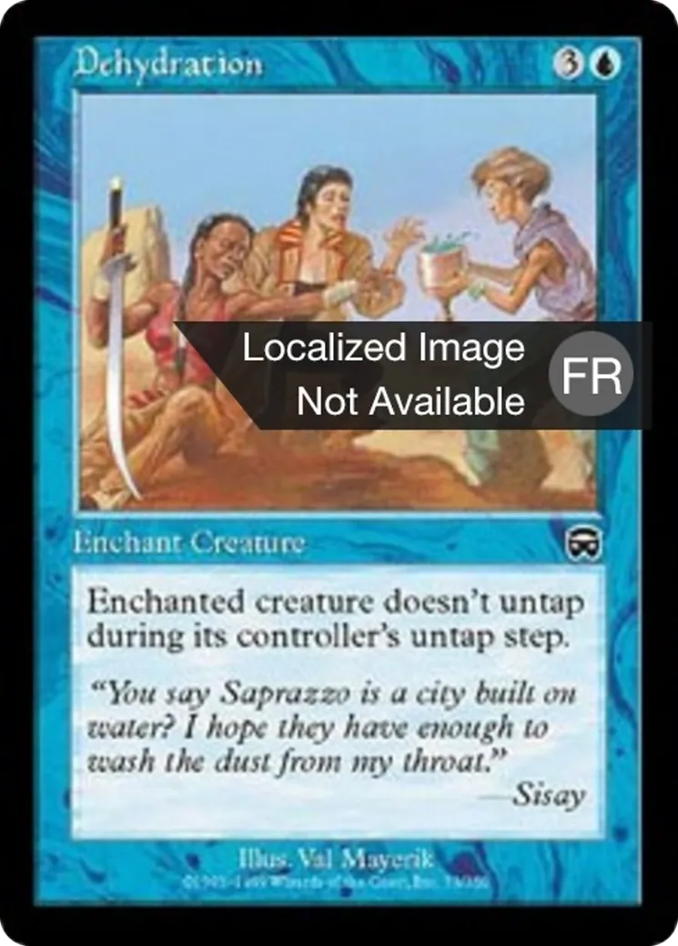 Déshydratation — Mercadian Masques — Magic: The Gathering
