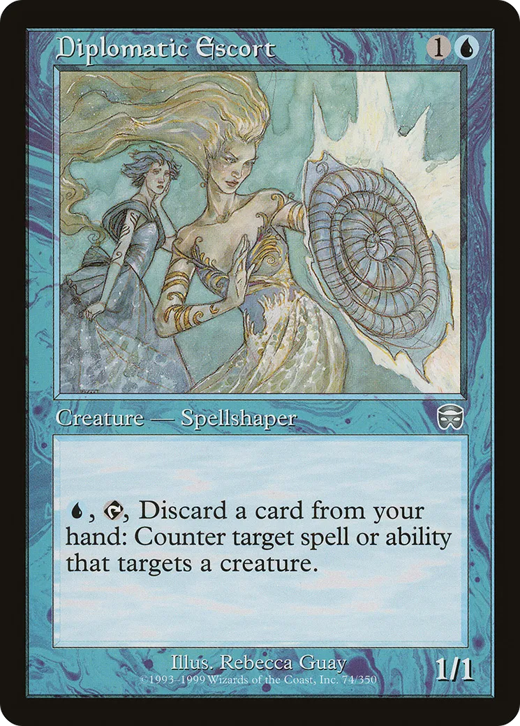 Escorte diplomatique — Mercadian Masques — Magic: The Gathering