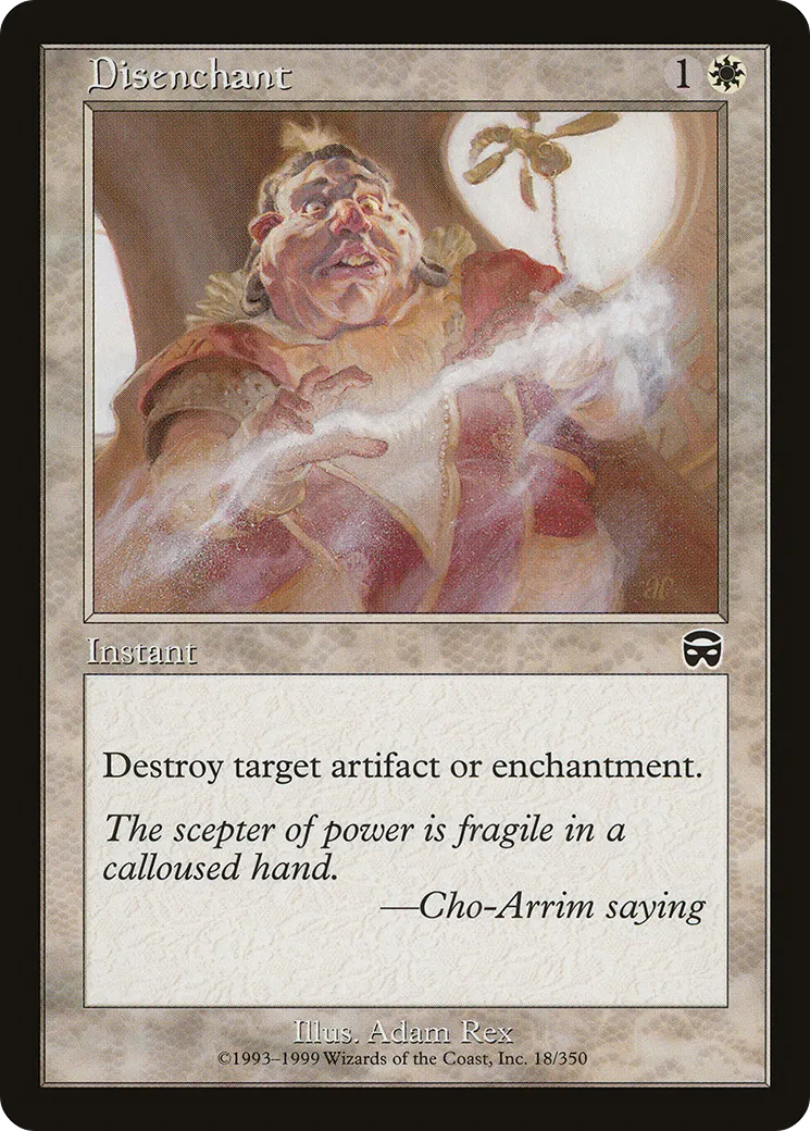 Disenchant — Mercadian Masques — Magic: The Gathering