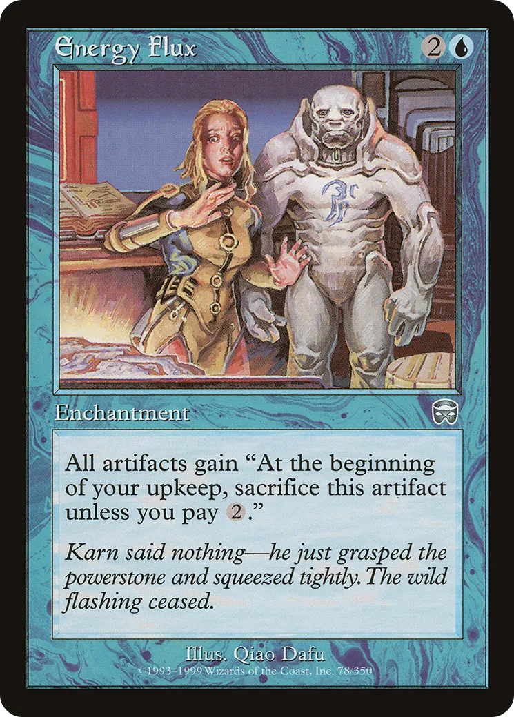 Energy Flux — Mercadian Masques — Magic: The Gathering
