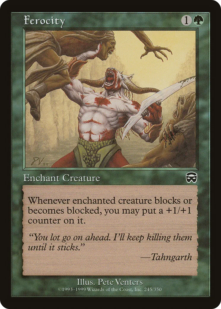 Férocité — Mercadian Masques — Magic: The Gathering