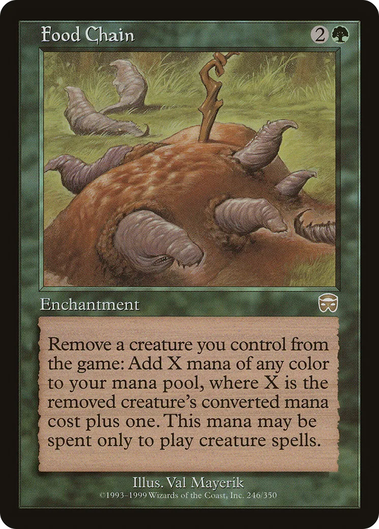 Chaîne alimentaire — Mercadian Masques — Magic: The Gathering