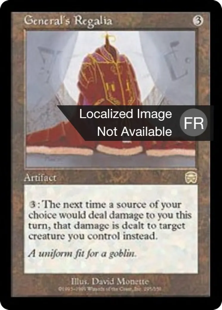 Insignes de général — Mercadian Masques — Magic: The Gathering