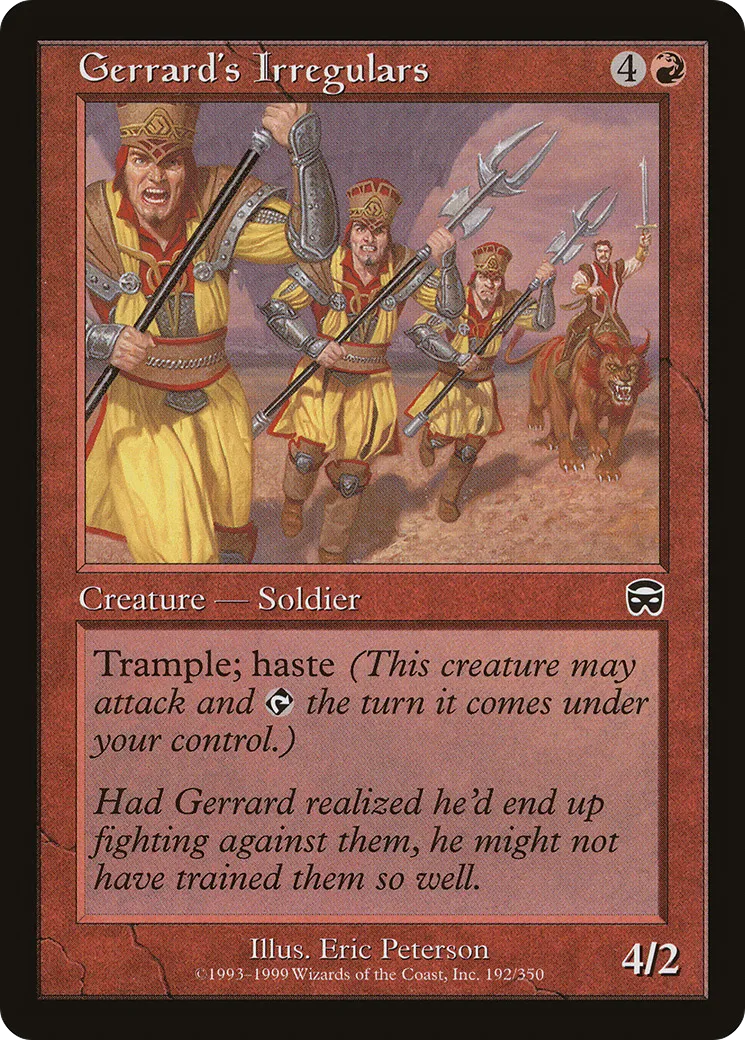 Gerrard's Irregulars — Mercadian Masques — Magic: The Gathering