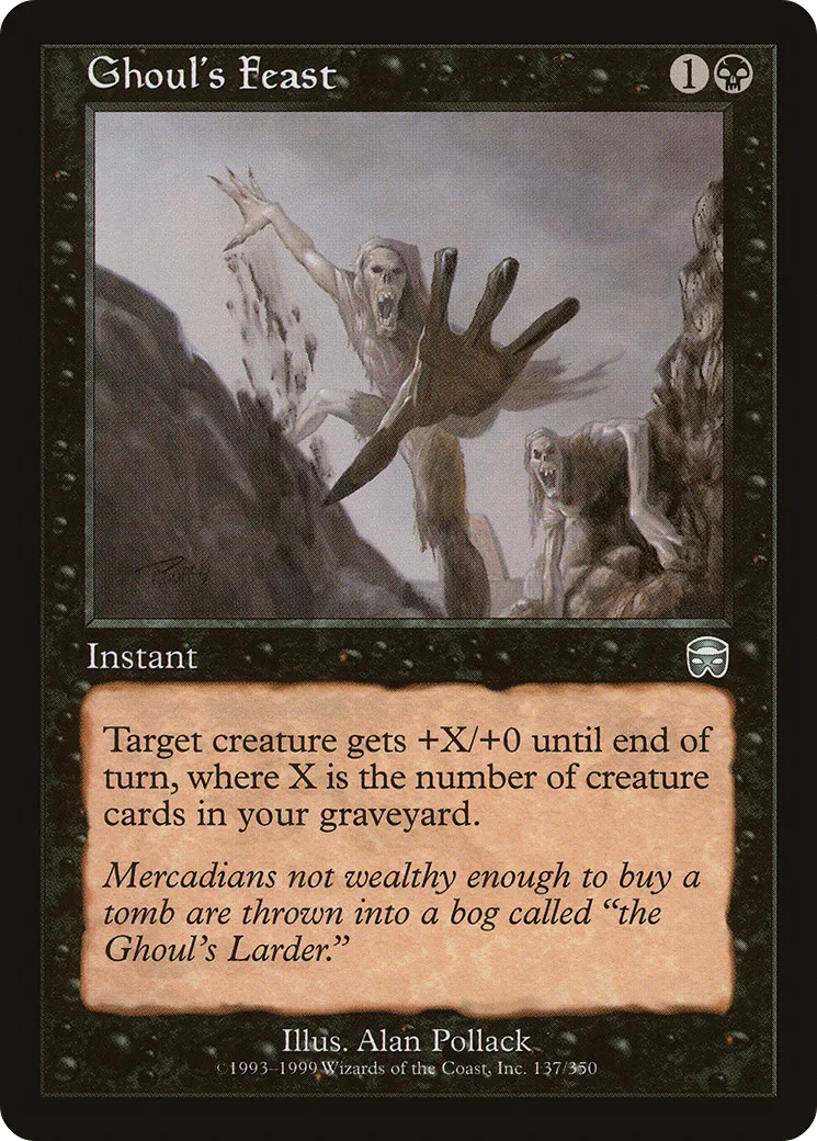 Ghoul's Feast — Mercadian Masques — Magic: The Gathering