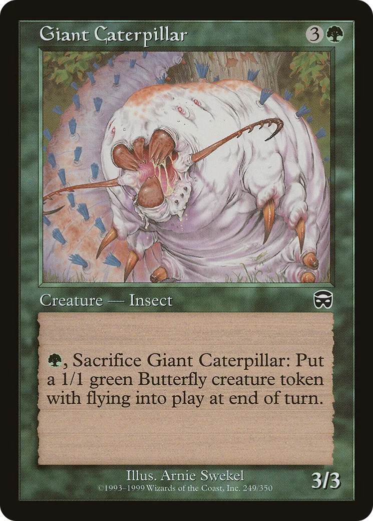 Giant Caterpillar — Mercadian Masques — Magic: The Gathering