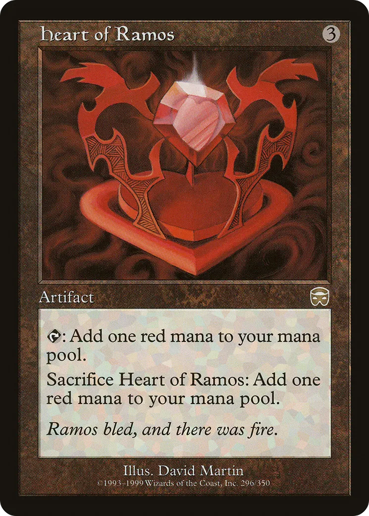 Heart of Ramos — Mercadian Masques — Magic: The Gathering