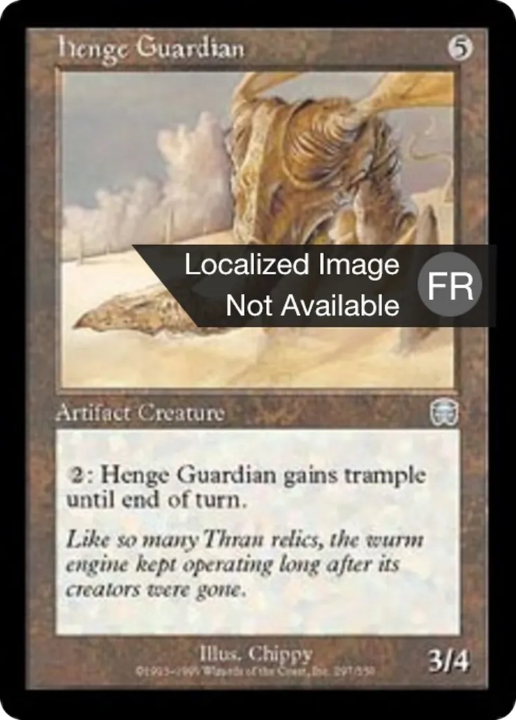 Vigile du cromlech — Mercadian Masques — Magic: The Gathering
