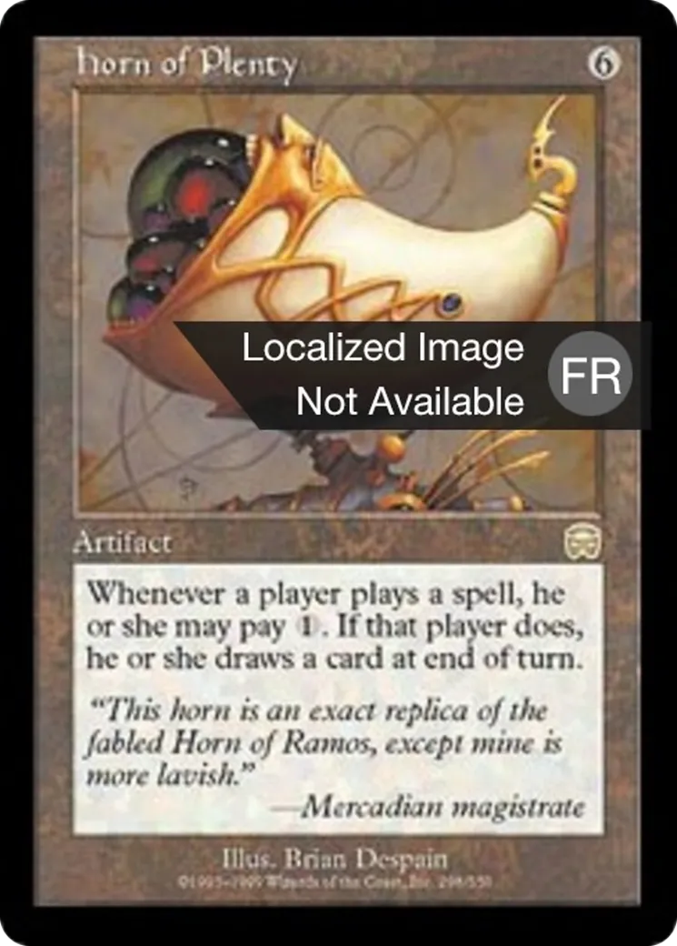 Corne d'abondance — Mercadian Masques — Magic: The Gathering