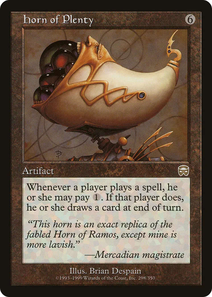 Horn of Plenty — Mercadian Masques — Magic: The Gathering