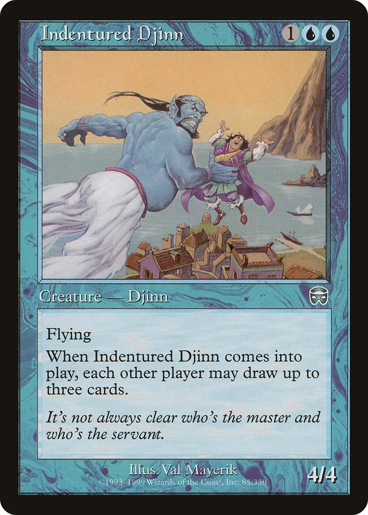 Djinn au rabais — Mercadian Masques — Magic: The Gathering