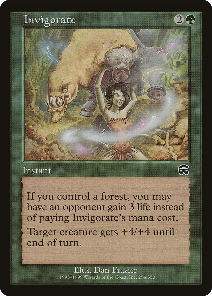 Invigorate — Mercadian Masques — Magic: The Gathering