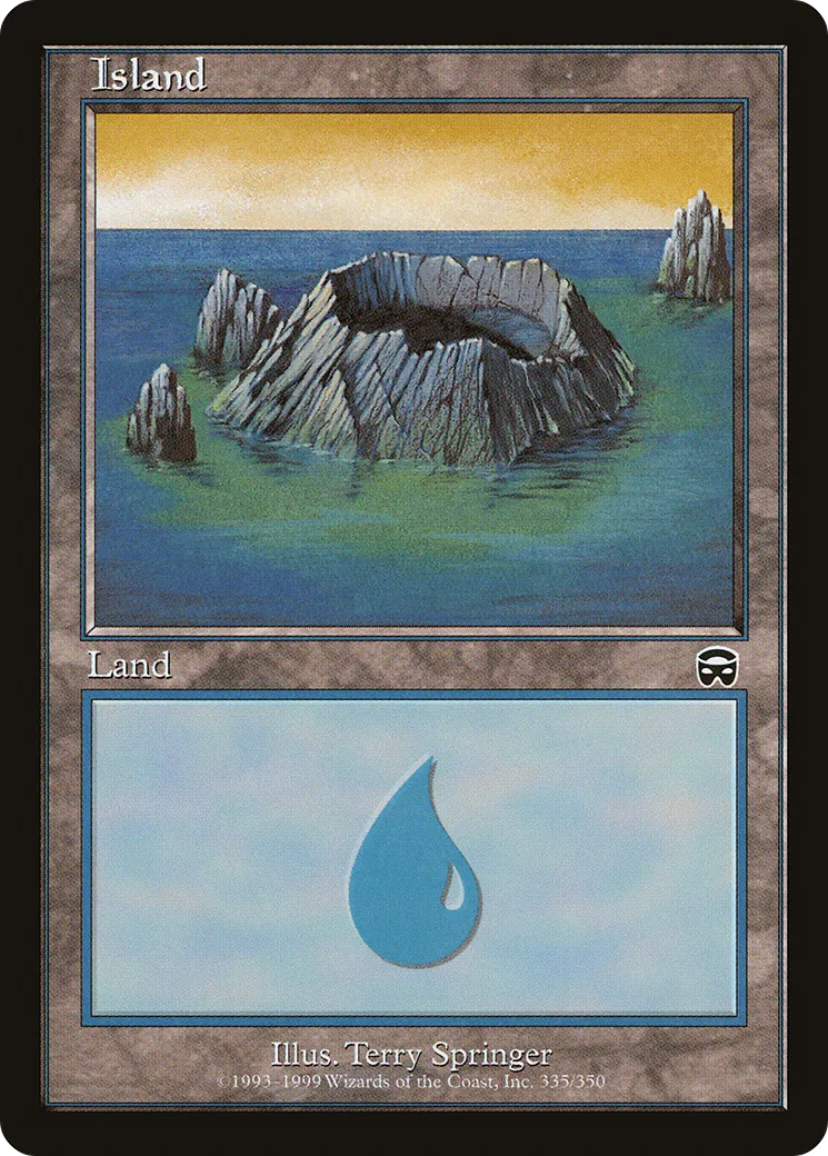 Island — Mercadian Masques — Magic: The Gathering