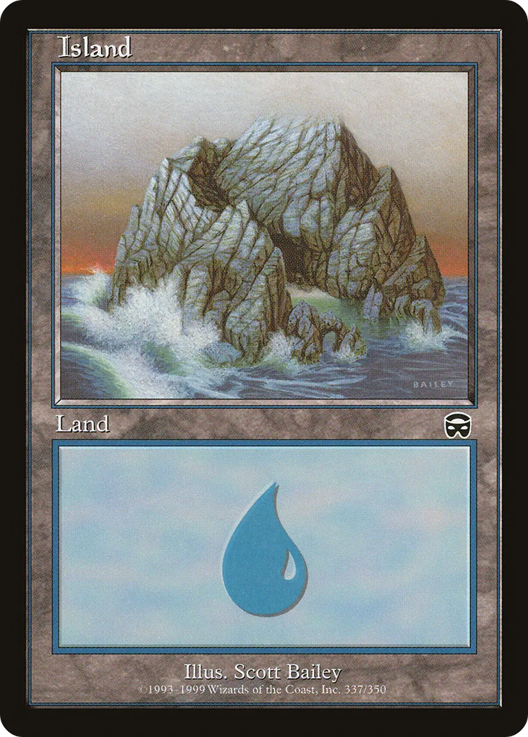 Island — Mercadian Masques — Magic: The Gathering