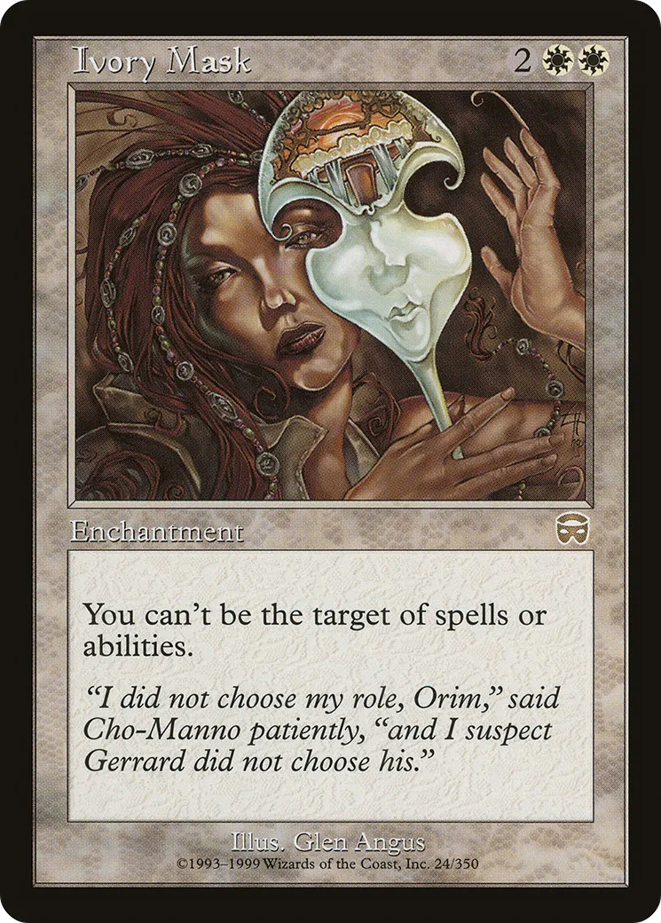 Masque d'ivoire — Mercadian Masques — Magic: The Gathering