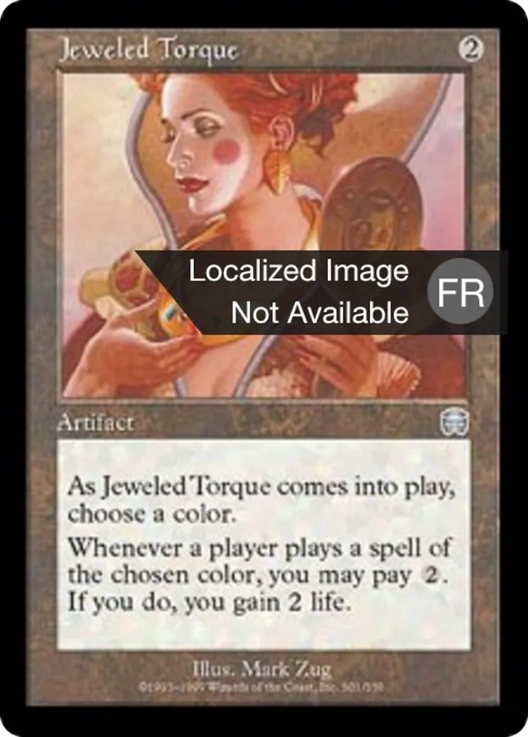 Torque orné de joyaux — Mercadian Masques — Magic: The Gathering