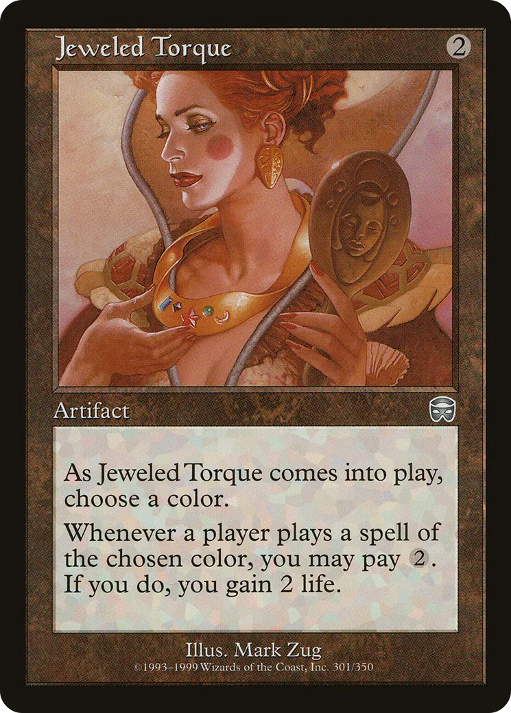 Jeweled Torque — Mercadian Masques — Magic: The Gathering