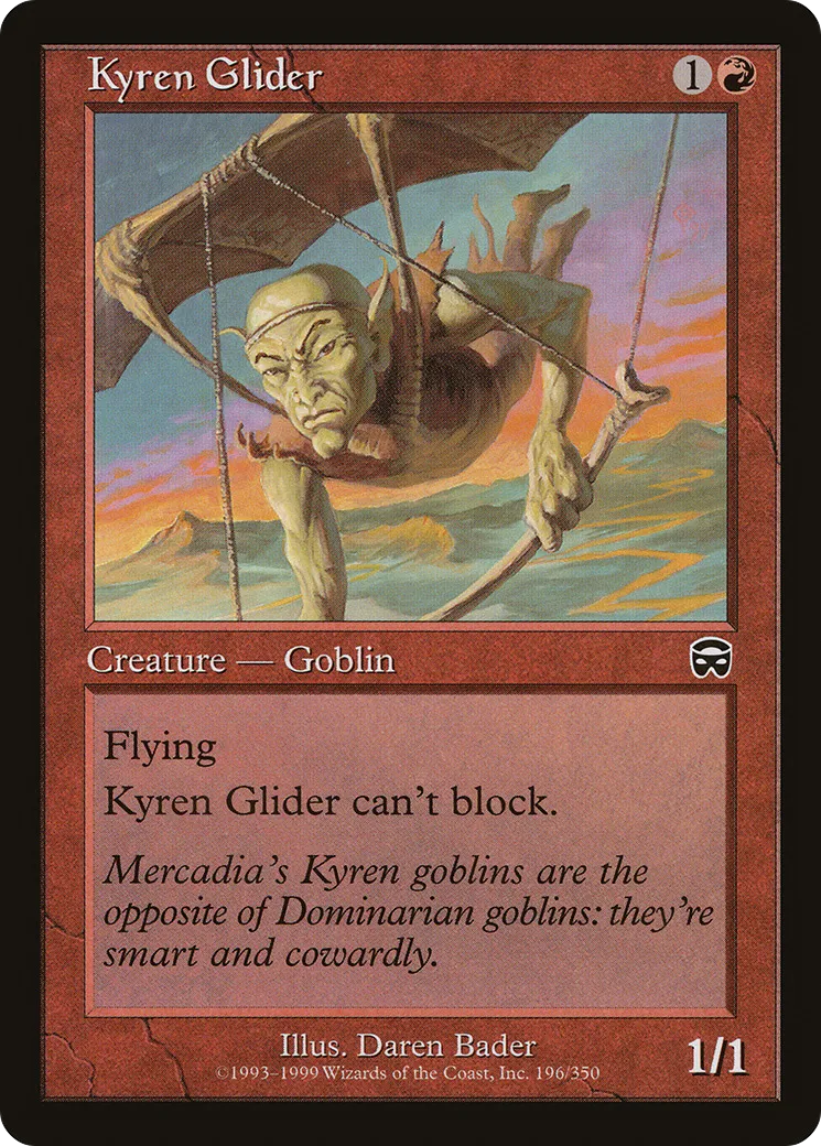 Kyren Glider — Mercadian Masques — Magic: The Gathering