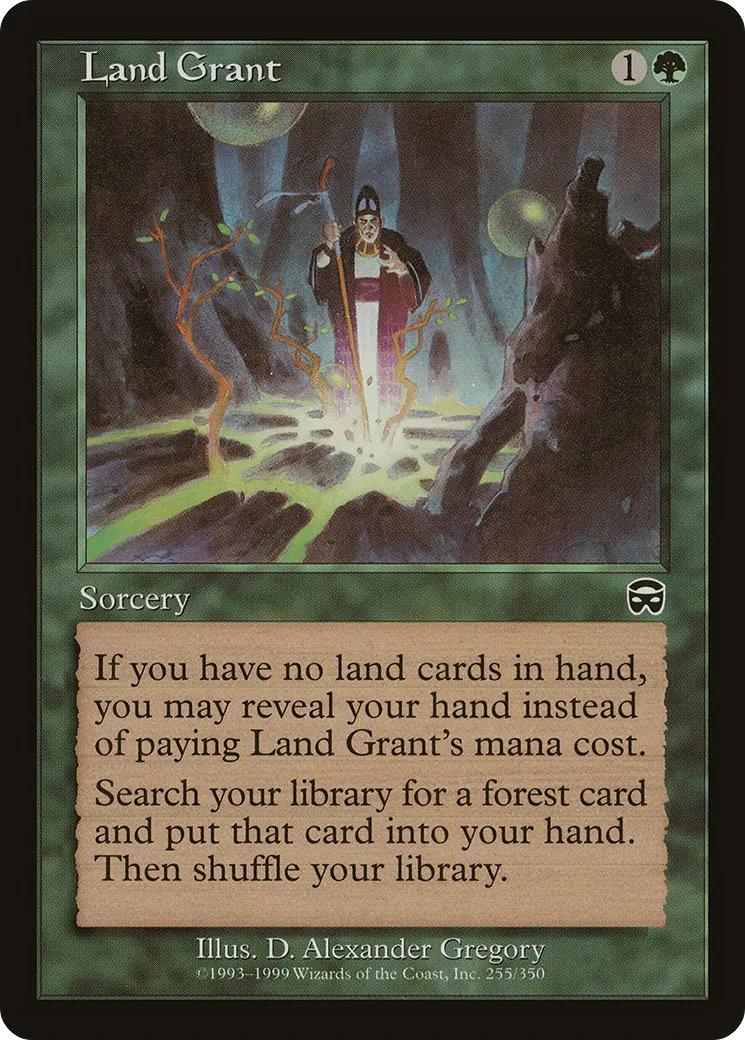 Land Grant — Mercadian Masques — Magic: The Gathering
