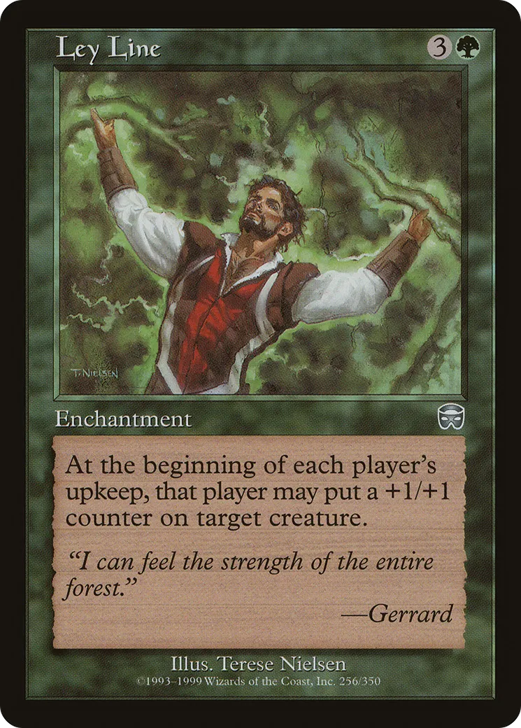 Ligne de ley — Mercadian Masques — Magic: The Gathering