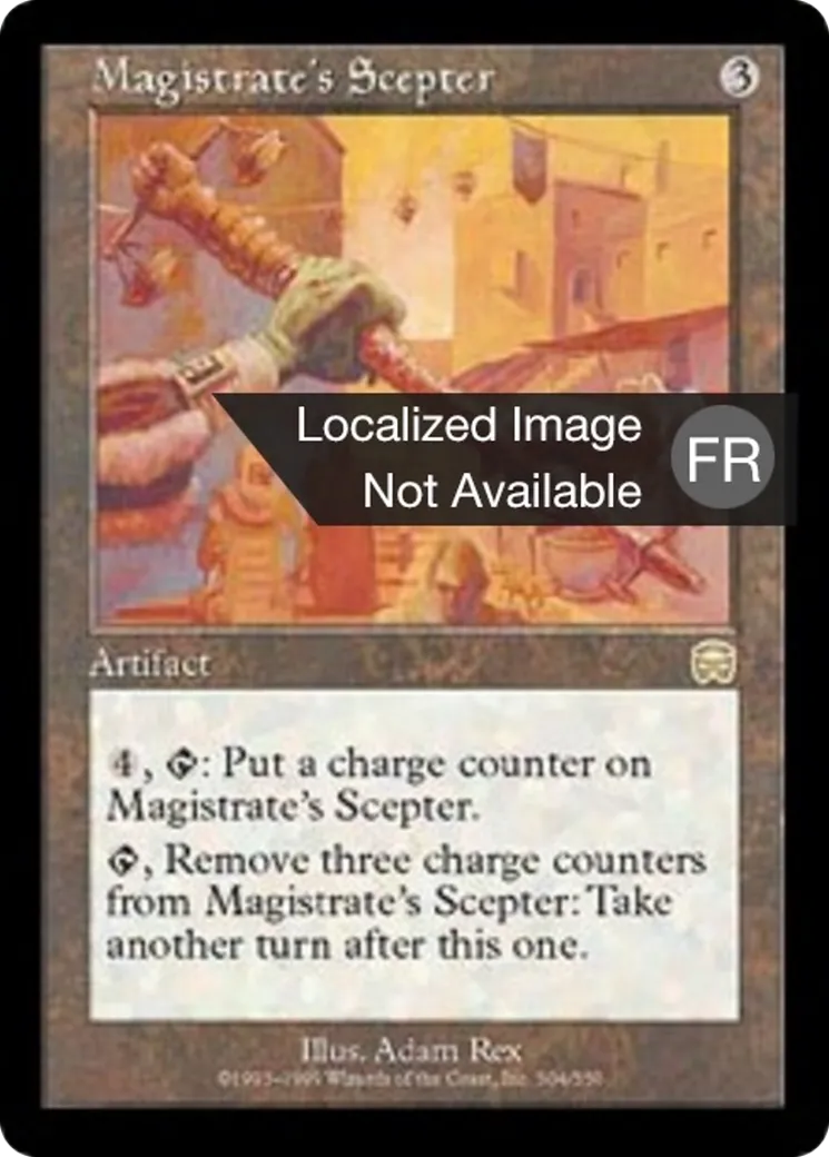 Sceptre du Magistrat — Mercadian Masques — Magic: The Gathering