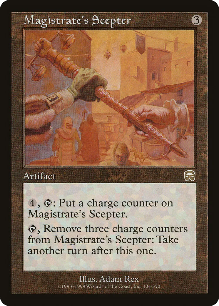 Magistrate's Scepter — Mercadian Masques — Magic: The Gathering
