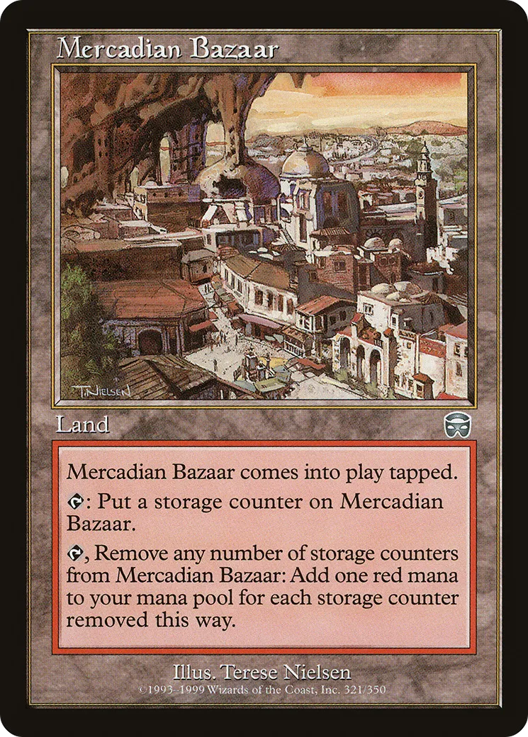Bazar de Mercadia — Mercadian Masques — Magic: The Gathering