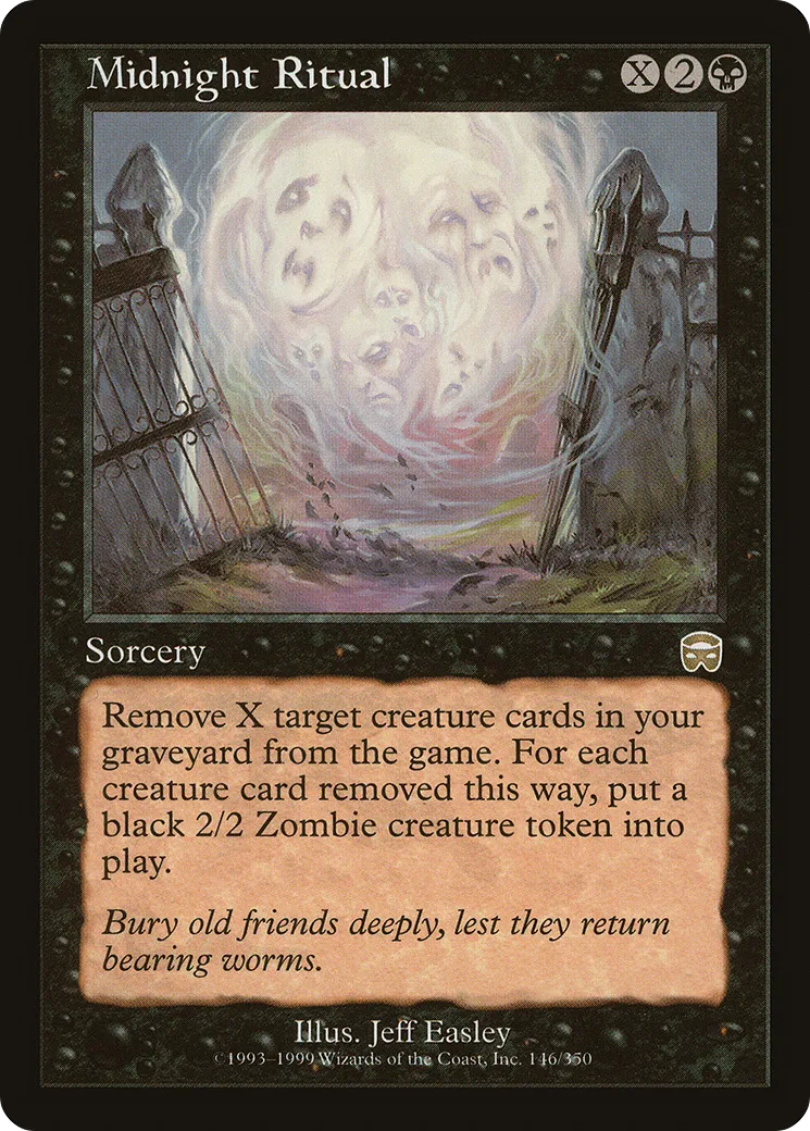 Midnight Ritual — Mercadian Masques — Magic: The Gathering