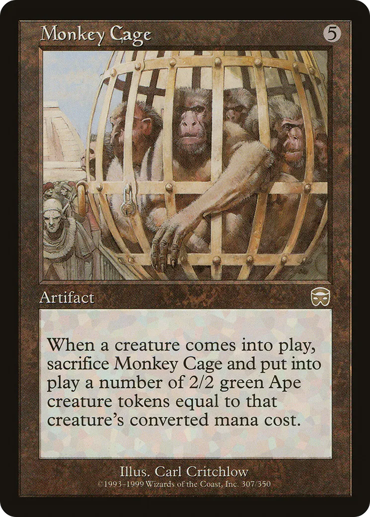 Monkey Cage — Mercadian Masques — Magic: The Gathering