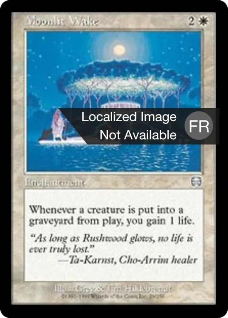 Veillée au clair de lune — Mercadian Masques — Magic: The Gathering
